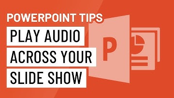 PowerPoint Quick Tip: Play Audio Across Your Slideshow
