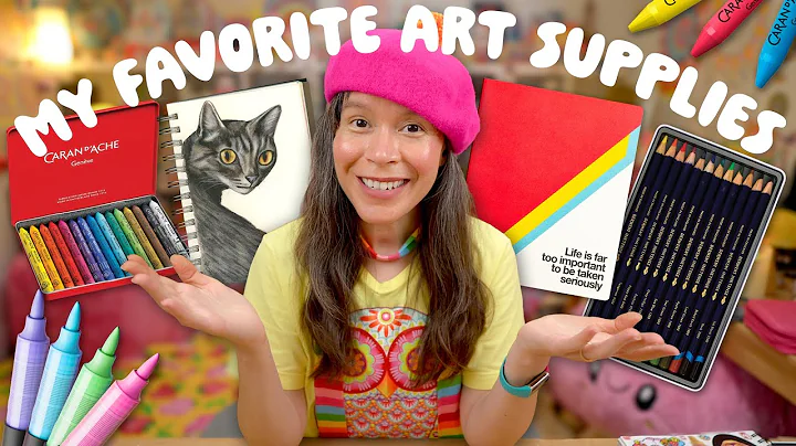 My FAVORITE Art Supplies of 2025 - Totally Obsessed!!