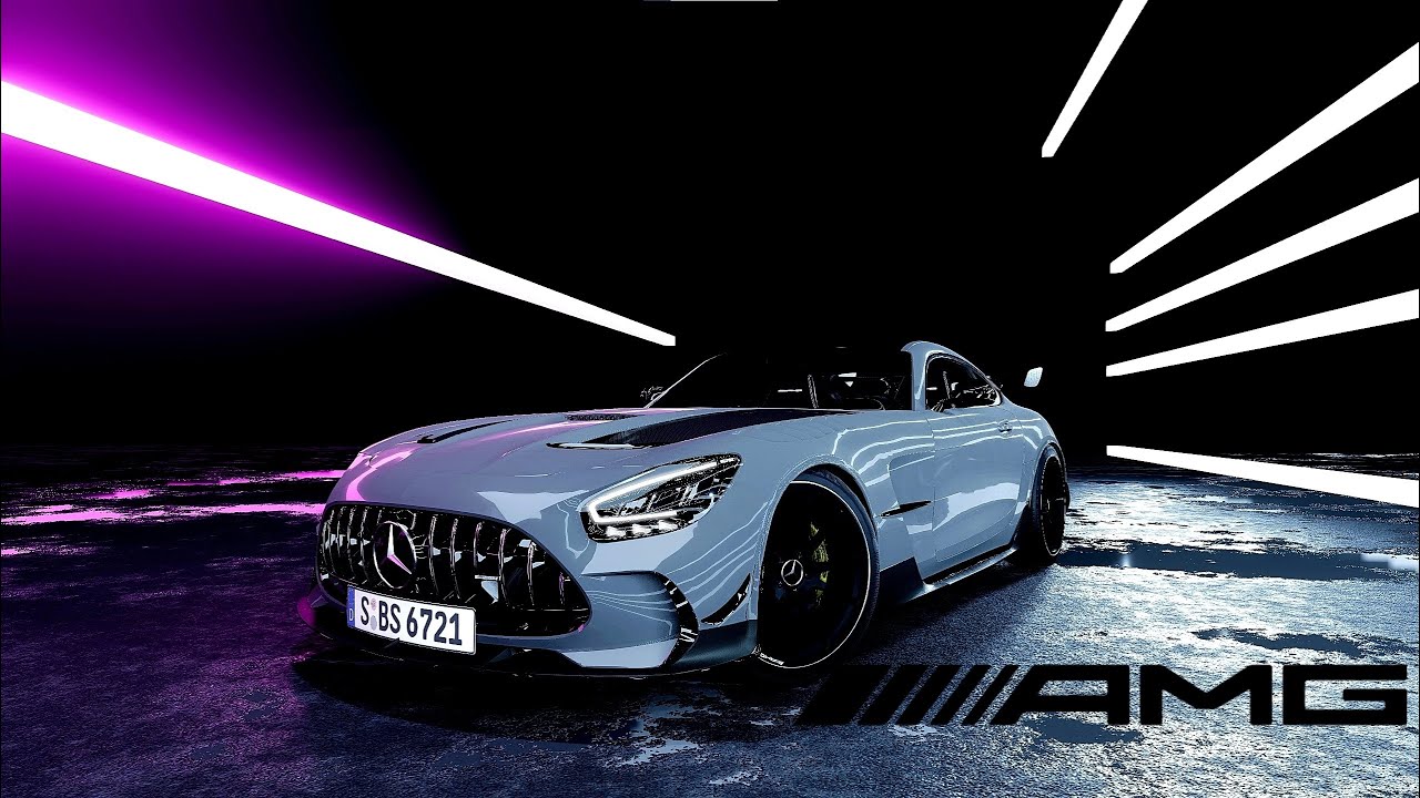 BeamNG.Drive Mercedes-Benz AMG GTR Black Series - YouTube