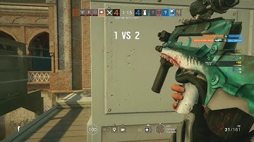 Rainbow six 1v5 overtime matchpoint clutch ace