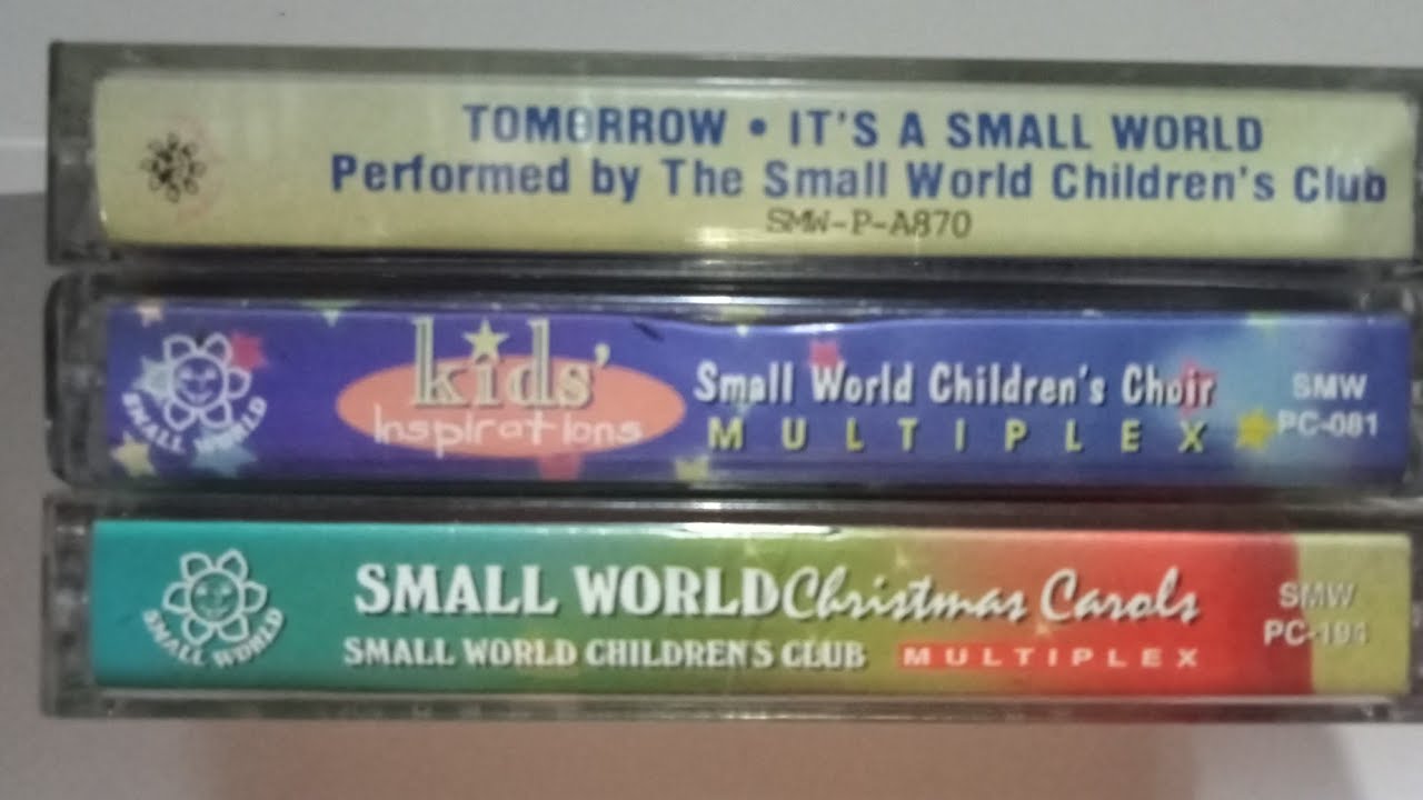 Rare Casette Tapes For Children Small World Children s Club Ivory Rare Casette Tapes For Children Small World Children s Club Ivory