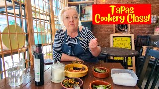 Tapas Cookery Class: Bees Knees Deli and Cookery School in Eastwood, Nottingham