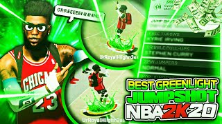 *NEW* BEST GREENLIGHT NON CUSTOM JUMPSHOT NBA 2K20! HIGHEST GREEN WINDOW IN NBA 2K20! 99.9% GREENS!