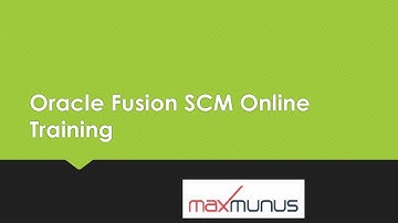 ORACLE FUSION SCM Training–FUSION SCM Online Training–(Certification Tips)– ORACLE FUSION SCM Course