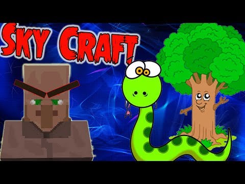 Видео: Снейк Искуситель и Его Дерево! (Sky Craft) №1