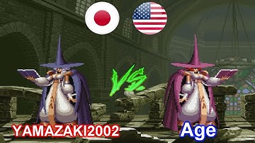 SNK vs. Capcom - SVC Chaos Plus - YAMAZAKI2002 vs Age