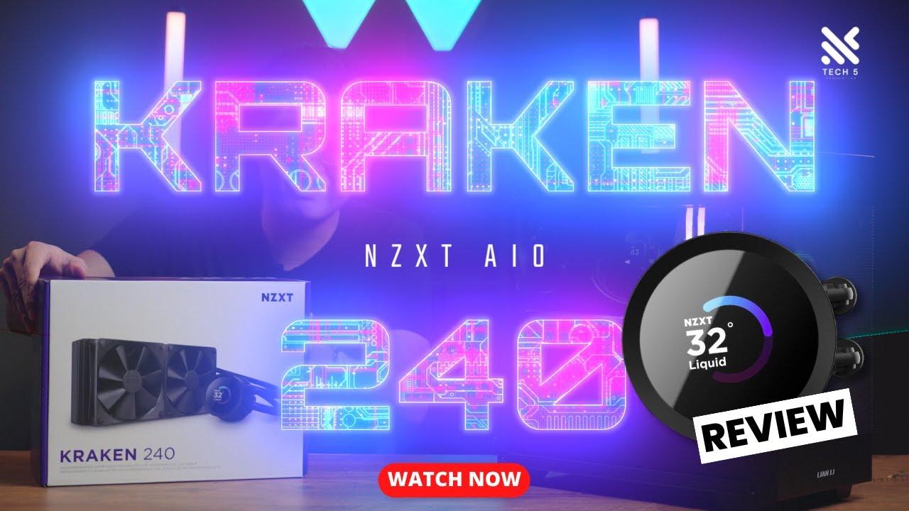 NZXT KRAKEN 240 Liquid Cooler Review