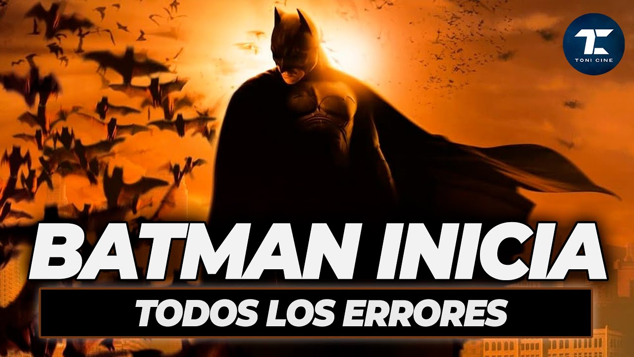 Batman Inicia (2005): todos los fallos (errores, agujeros de guion) - Toni  Cine - Batman Begins - YouTube