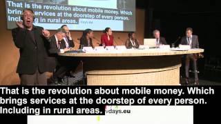 European Development Days 2012 High Level Panel : " Making Finance Work for Inclusive Development"