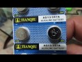 Pin nút AG13/357A alkaline battery TianQiu