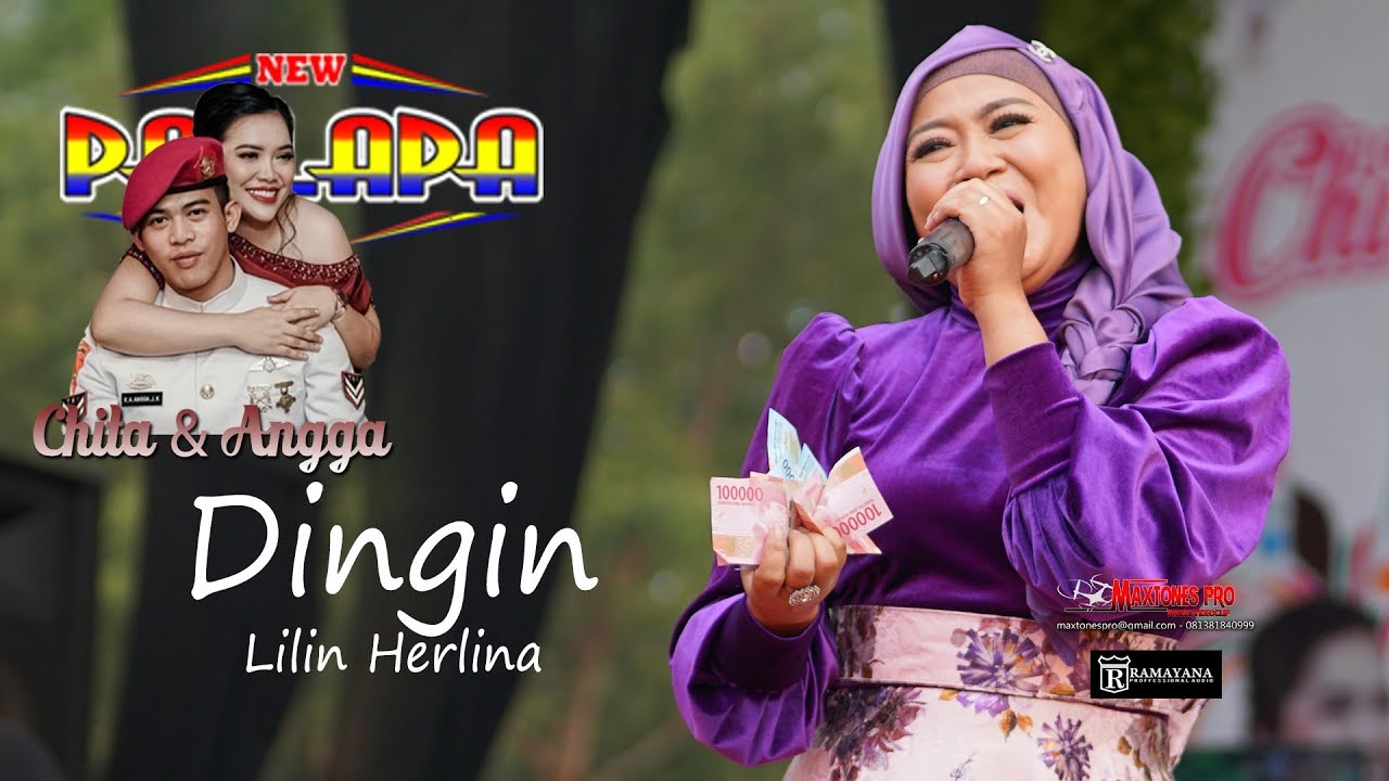 DINGIN ( Cipt : Tops Lasido )-LILIN HERLINA-NEW PALLAPA LIVE WEDD CHITA & ANGGA- TEGAL