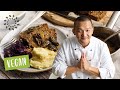 Nussbraten mit Maronen an Morchelsauce | Vegan Roast: Chestnut Roast | [ZDG]