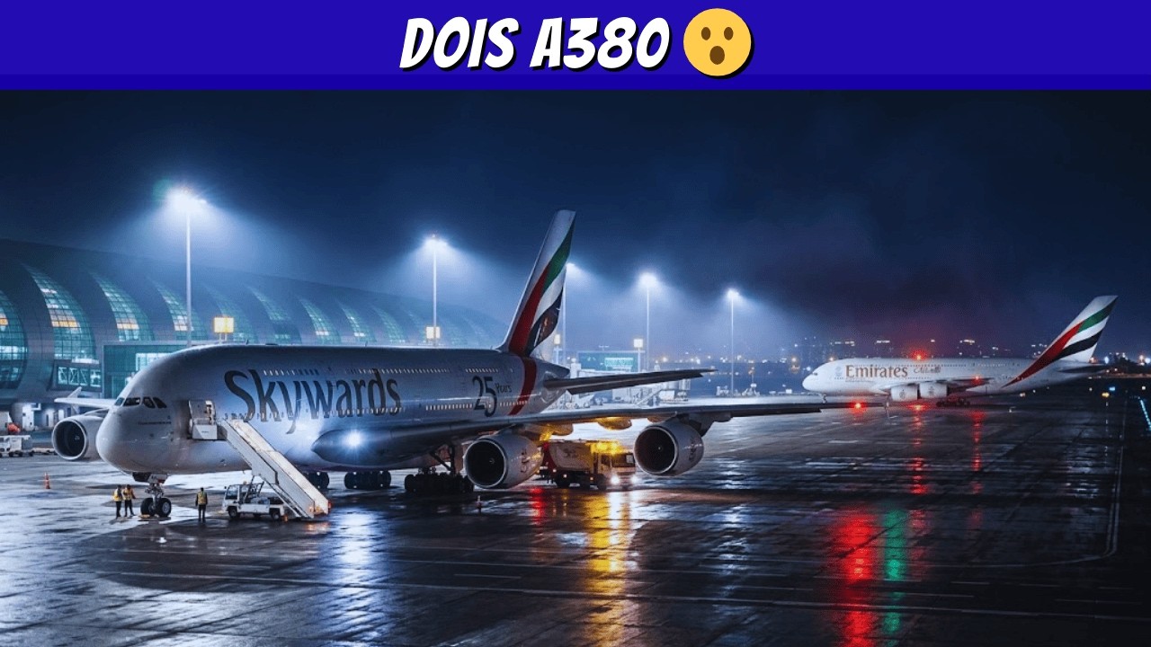 POR QUE TÍNHAMOS DOIS A380 EM GRU?