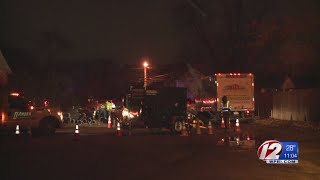 Warwick residents cleaning up after sewer line break