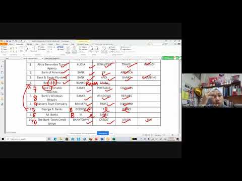 TUTORIAL CROSS REFERENCING