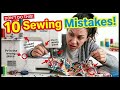 10 Sewing Mistakes Beginners Make (And How to Fix Them!)