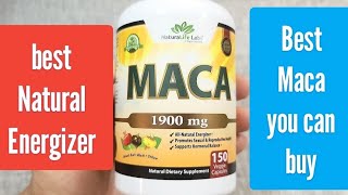 The best Maca supplement for natural energy bone health and muscle strength