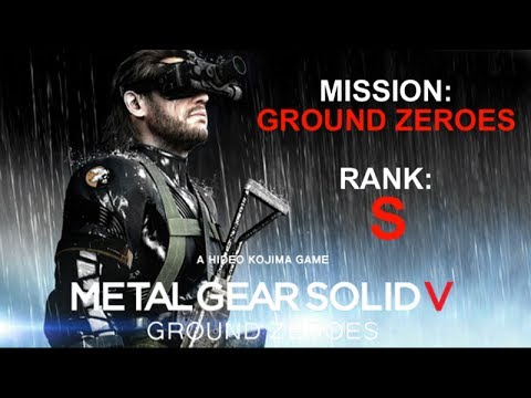 MGSV Ground Zeroes - Misión: Ground Zeroes / Rango S