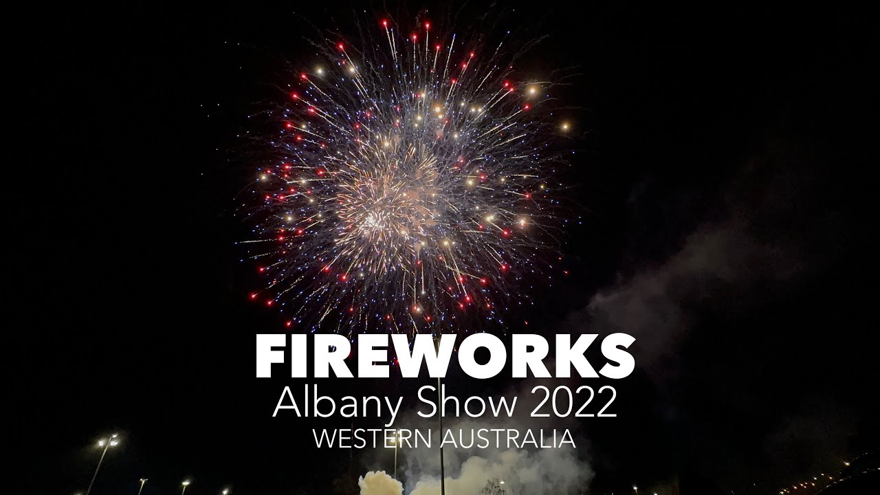FIREWORKS AT ALBANY SHOW 2022 YouTube
