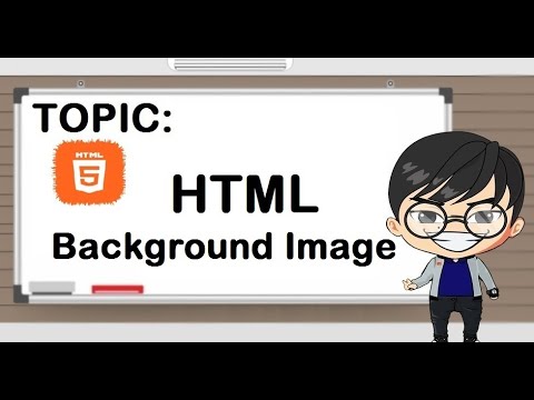 Video: Paano Punan Ang Background Sa Html