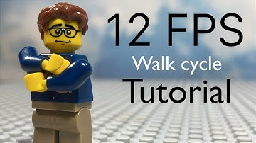 Lego walk cycle Tutorial ( 12 FPS )