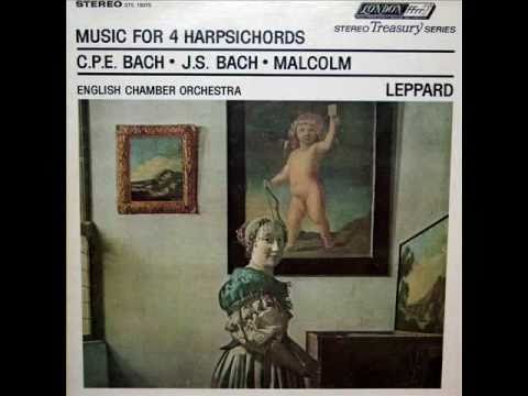 Bach / George Malcolm, 1967: Concerto in A minor f...