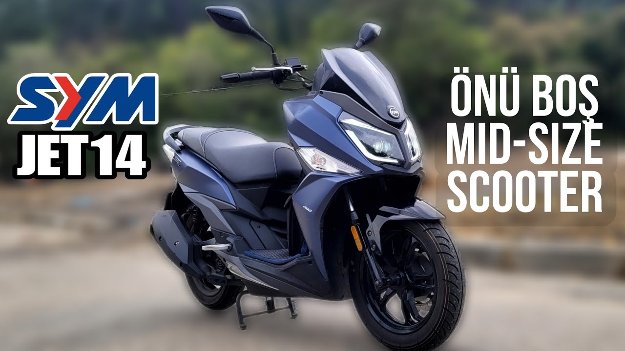 Jet X'in Atası Sym Jet14 200 | Motosiklet Vizyonu 