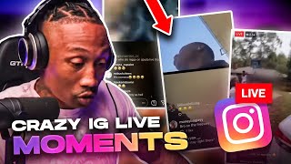 Craziest IG Live Moments OF ALL TIME.. 👀