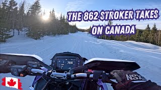 The Starfire 862cc stroker takes on Canada! But the Assault Boost had other plans for us....