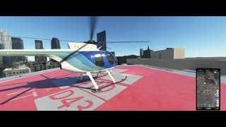 MD 500E Helicopter by Cowan Sim | LA Helipads by Orbx | MSFS