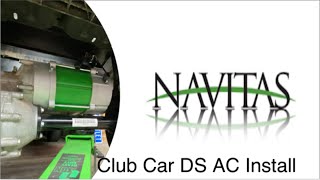 CLUB CAR DS Resistor and Series DC to Navitas AC MOTOR AND CONTROLLER Conversion