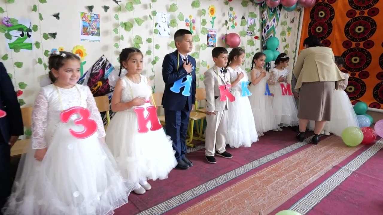 Алифбои синфи 1 Б Мактаби 13