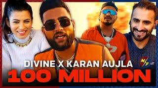 100 Million - DIVINE, Karan Aujla | Official Music Video Reaction!!