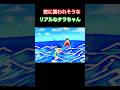 【爆笑】鮫に襲われそうなリアルなタラちゃん😱