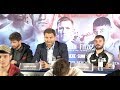 EDDIE HEARN PRESENTS - 'BAD BLOOD' / ROBBIE DAVIES JR v LEWIS RITSON - FINAL PRESS CONFERENCE