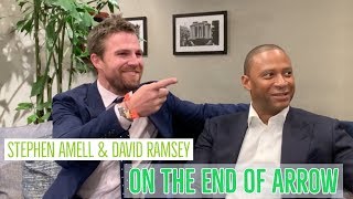 Stephen Amell and David Ramsey on the End of Arrow | TV Insider