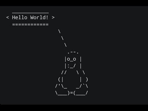 Cowsay