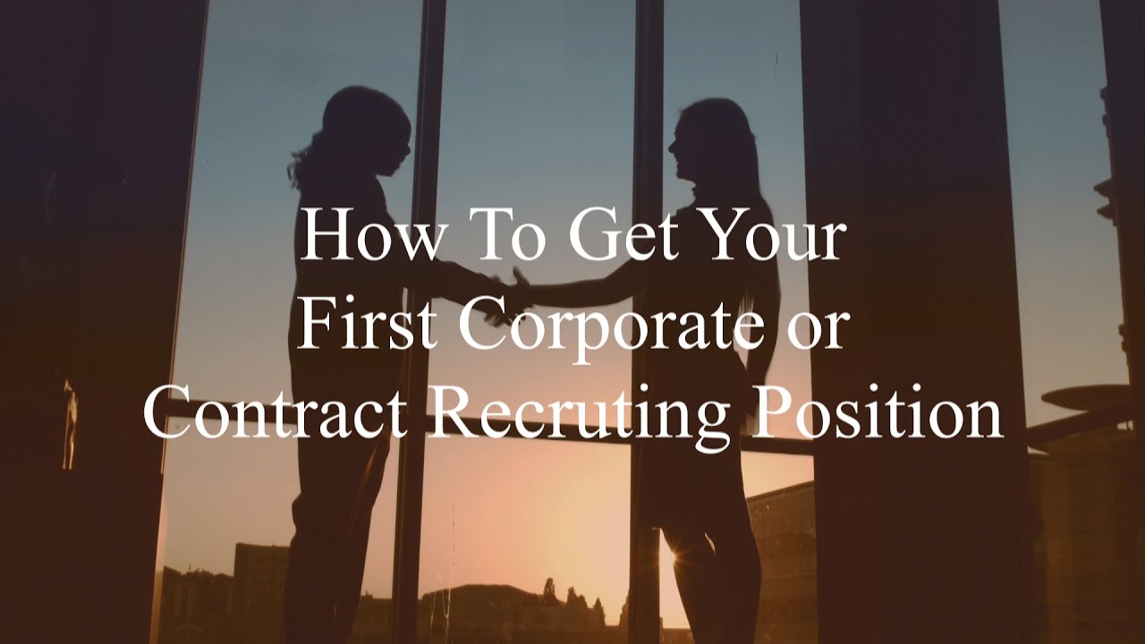 corporate recruiter job description