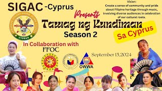 Tawag Ng Kundiman Season-2 Organised By Sigac Cyprus
