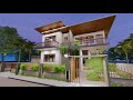 4 BEDROOM MODERN HOUSE DESIGN  | ROOF DECK and SWIMMING POOL |   Q Architect