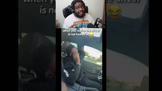 passenger's face when driver isn't locked 💀 #shorts #relatable