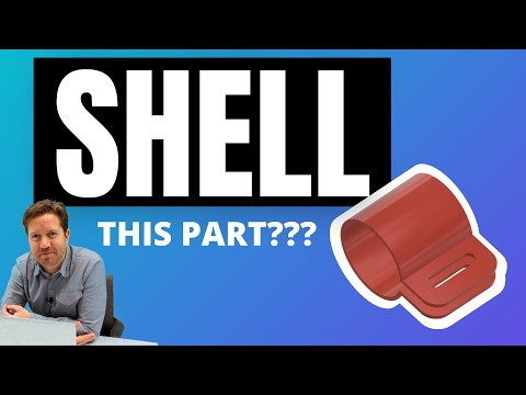 Shell This Part?  [Fusion 360 Clip Tutorial ]