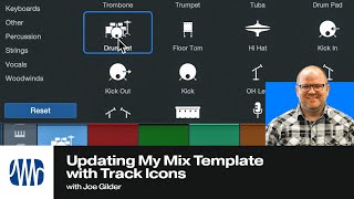 Updating My Studio One Mix Template with Track Icons | PreSonus