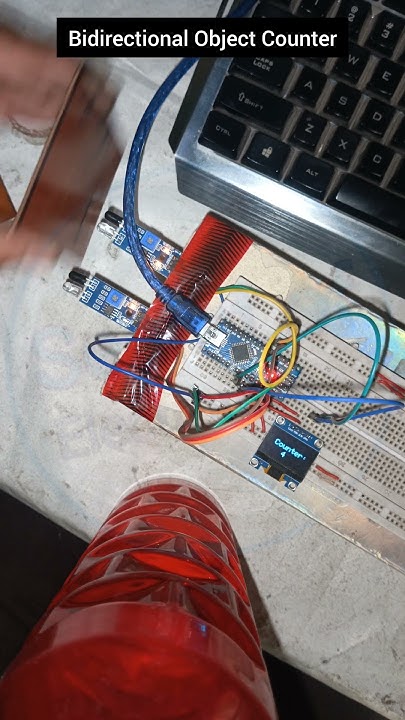 Bidirectional Counter Using Arduino Nano and IR Proximity Sensor - YouTube