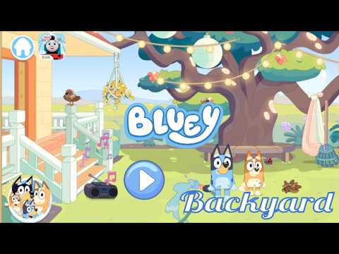 Bluey Cleans Up at the Backyard - Game