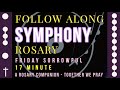 FRIDAY - SORROWFUL - Follow Along Rosary - 17 Minute - SYMPHONY - Rosary Prayer in English