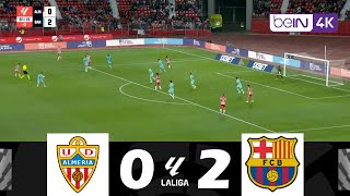 ألميريا ضد برشلونة [0-2] | الدوري الاسباني 2023/24 | أبرز الأحداث والأهداف