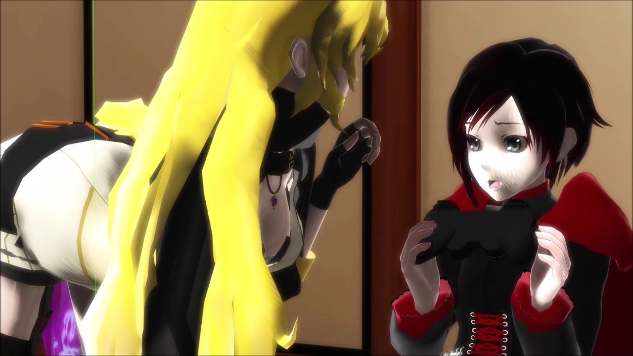 MMD, RWBY, Flirting always Win, enabler, ruby rose, yang xiao long, wincest...