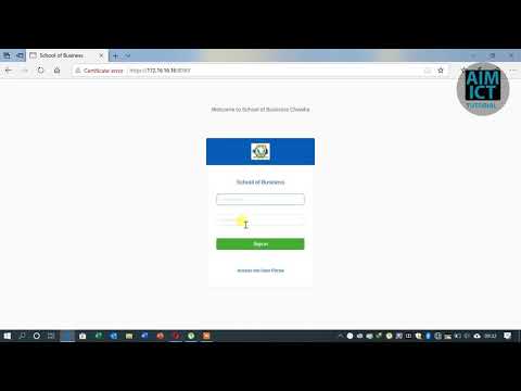 Login sophos captive portal interface 2020(Swahili Version)