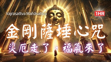 1hrs 金剛薩埵六字心咒， 這一咒，破除一切業障，讓心靈如金剛般堅固！ Vajrasattva Mantra #金剛薩埵六字真言  금강살타 육자진언 #金剛薩埵  #こんごうさった #금강살타